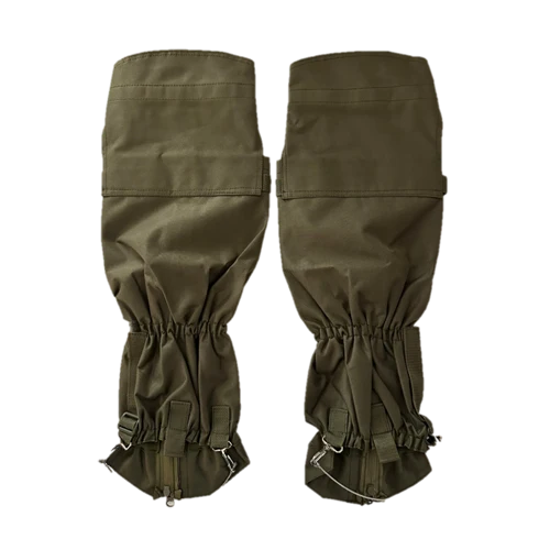 Gamaschen, - aus Polyester, Poly/grün