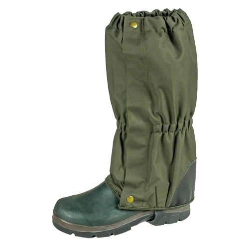 Gamaschen, - aus Polyester, Poly/grün