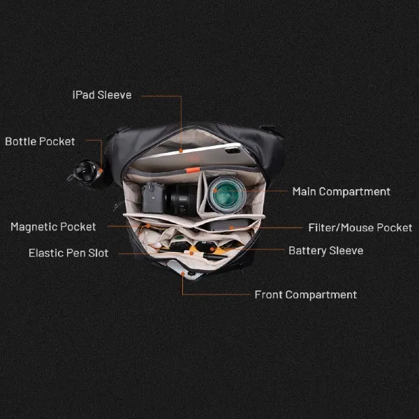 PGYTech OneGo Solo V2 6L, Obsidienne