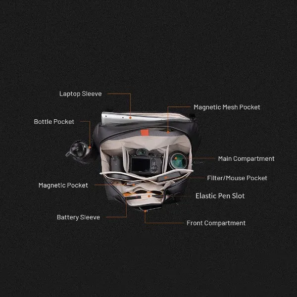 PGYTech OneGo Solo V2 10L, Obsidienne