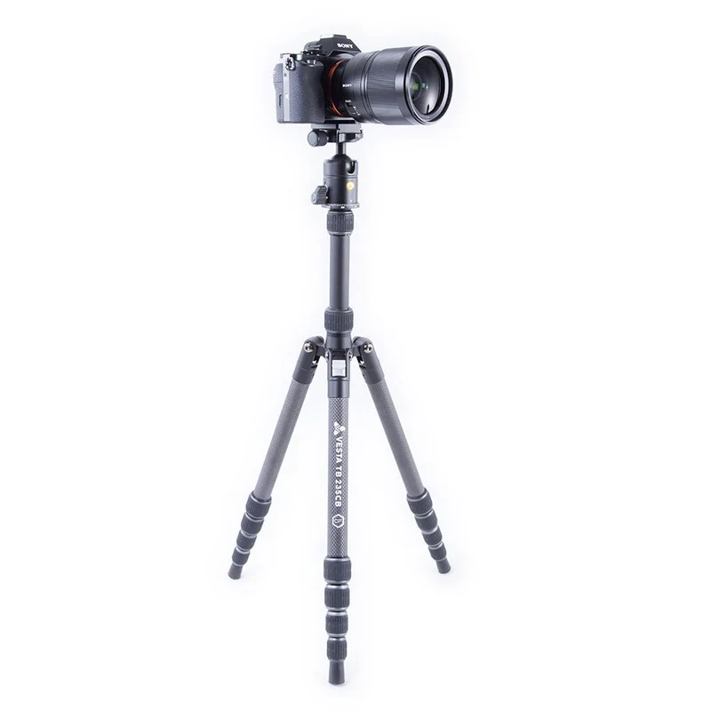 Vanguard Vesta TB 235CB - Trípode de viaje de carbono