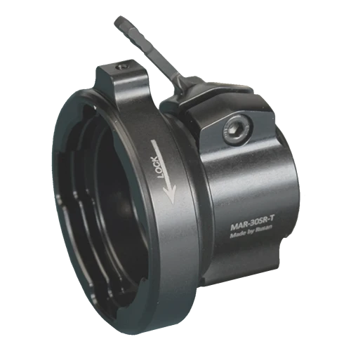 Modularer Rusan-Adapter für Wärmebildgeräte, mit Schnellverschlusshebel, Rus.Adapter.modular 57 mm
