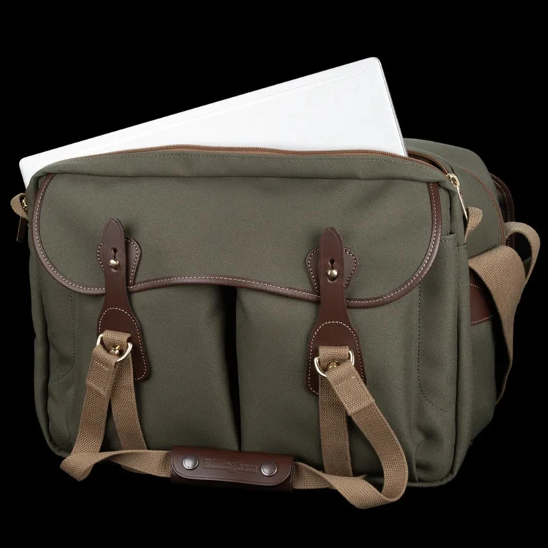 Billingham 445 MKII - sage fibrenyte/chocolat