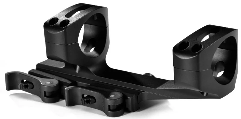 Montura WARNE Táctica QD XSKEL 34mm. negra - Ultra Alta