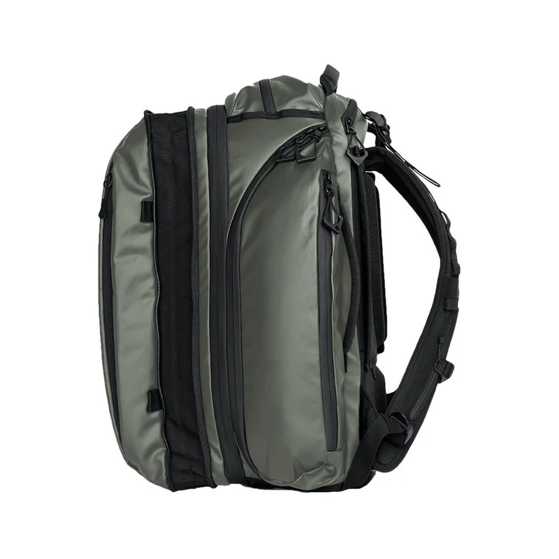 WANDRD Transit 35L Travel Sac à Dos Wasatch Vert Essential Bundle