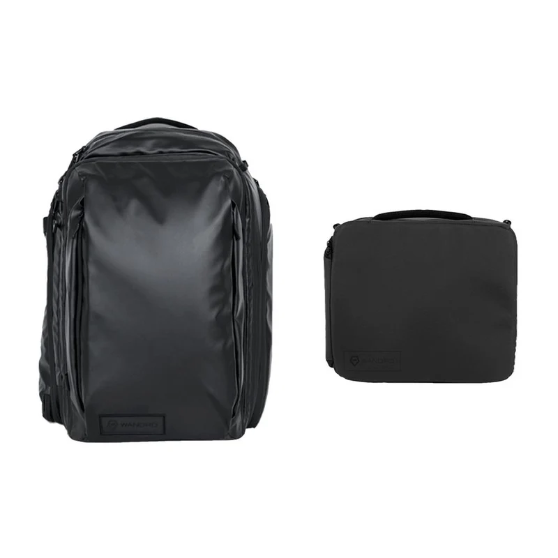 WANDRD Transit 35L Travel Sac à Dos Noir Essential Bundle