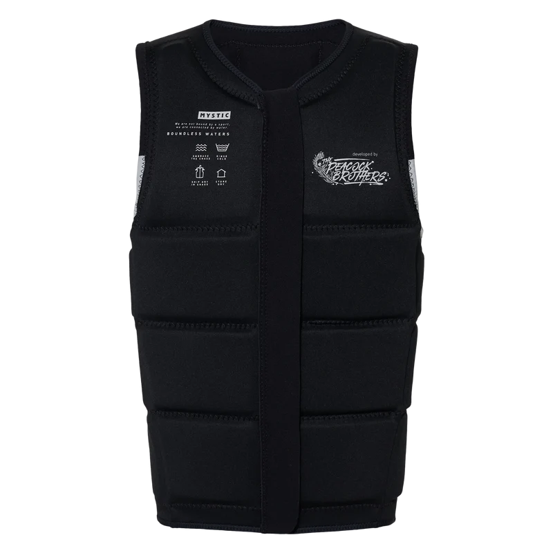 Peacock Impact Vest Fzip Wake