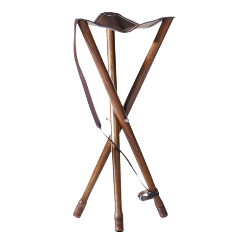 Dreibein-Ansitzstuhl, leichtere Ausführung, Sitzhöhe ca. 75 cm, L.SH 75