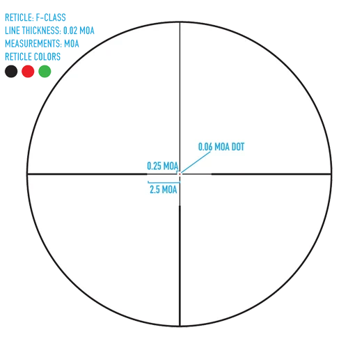 Sightmark – Zielfernrohr Latitude 8-32 x 60 für Long Range-Schießen