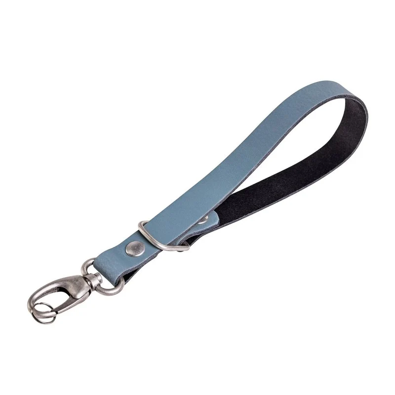 The Hantler Bracelet Bleu acier / Vieil argent