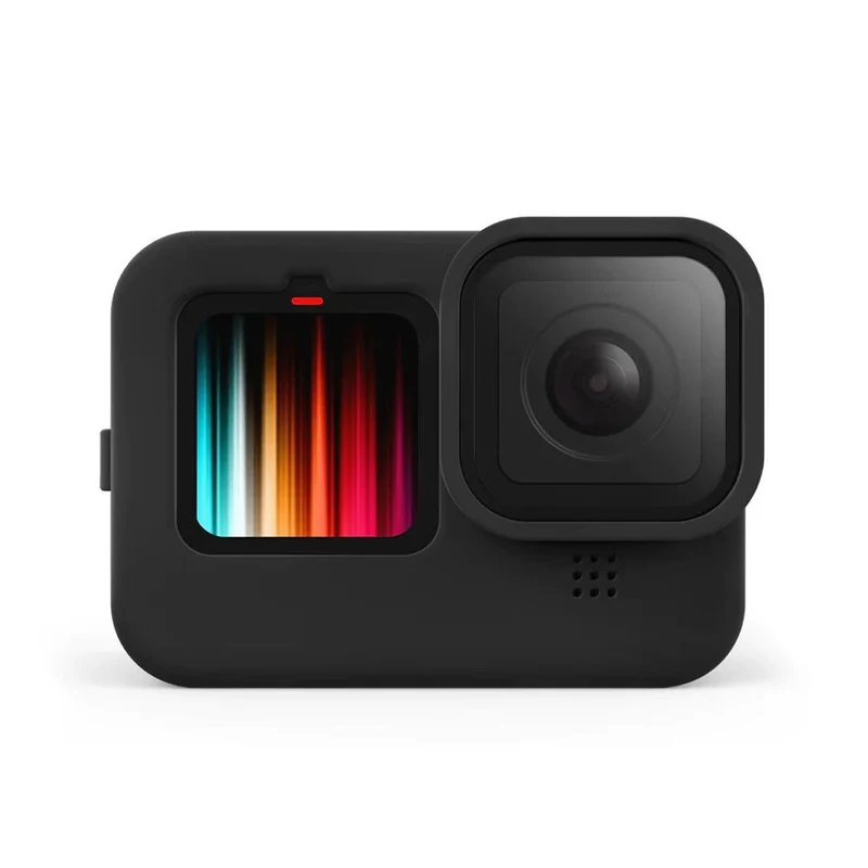 Telesin Housse de protection en silicone pour GoPro 9/10/11/12, noir