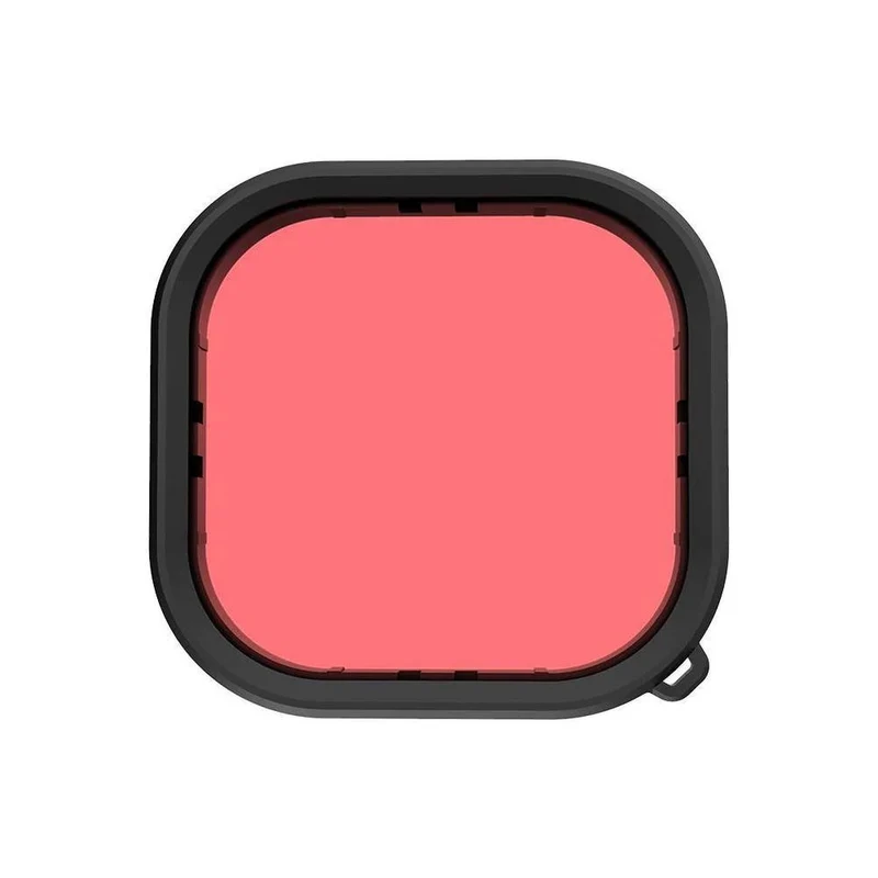 Telesin Filtres de plongée pour GoPro 9/10/11/12, rouge/rose/magenta