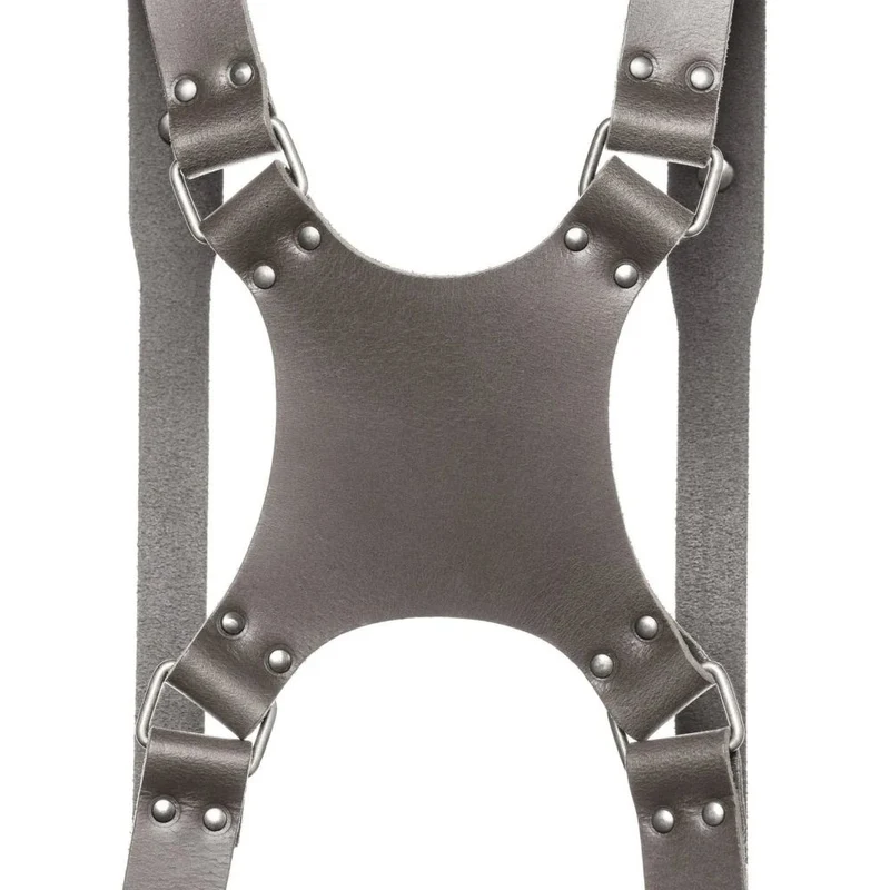 The Hantler Dual Harnais appareil photo gris pierre / vieil argent, grand