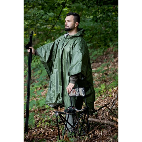 Jagdponcho, Grün