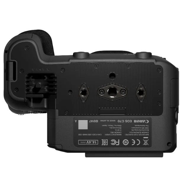 Canon EOS C70 + Adaptateur de monture EF-EOS R 0.71x + BP-A30