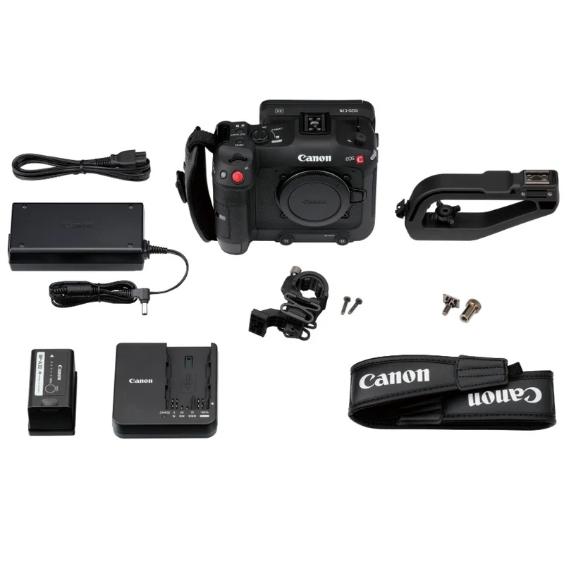 Canon EOS C70 + Adaptateur de monture EF-EOS R 0.71x + BP-A30