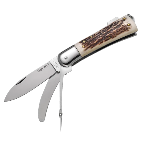 Jagdmesser, 3-tlg. A/Ahle HH