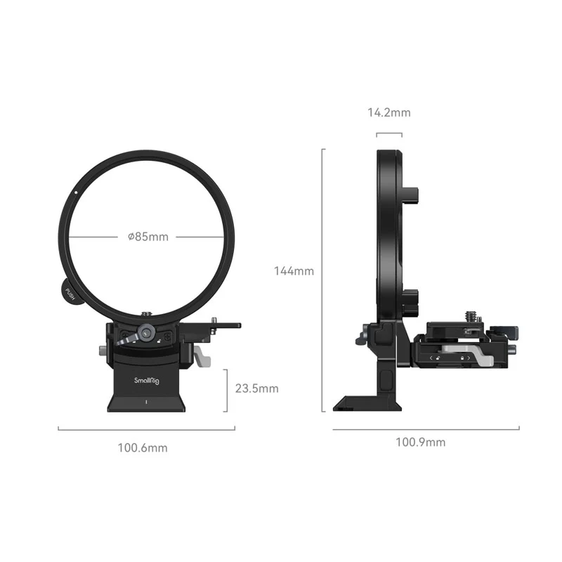 SmallRig 4305 Kit de Montage Horizontal à Vertical Rotatif pour la Série FUJIFILM GFX