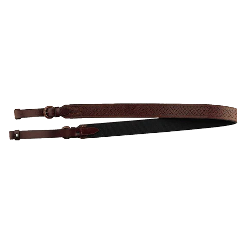 Gewehrriemen aus kräftigem Leder, Gewehrrie.Präg/Gu