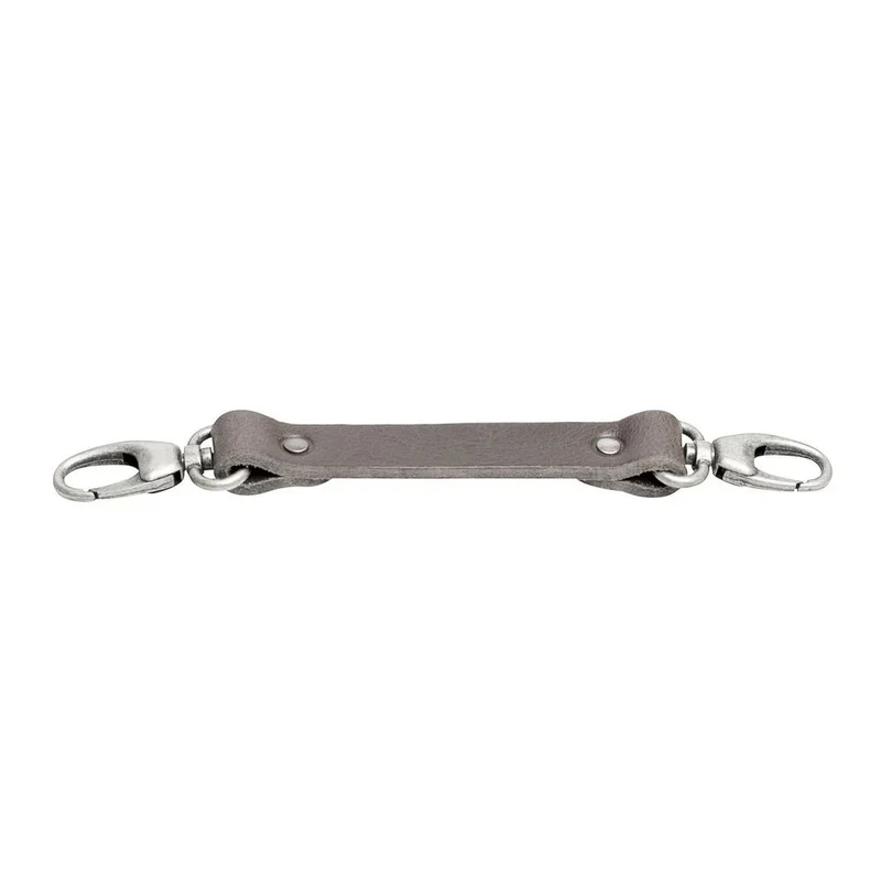 The Hantler Sangle de poitrine Gris pierre / Vieil argent, 22cm