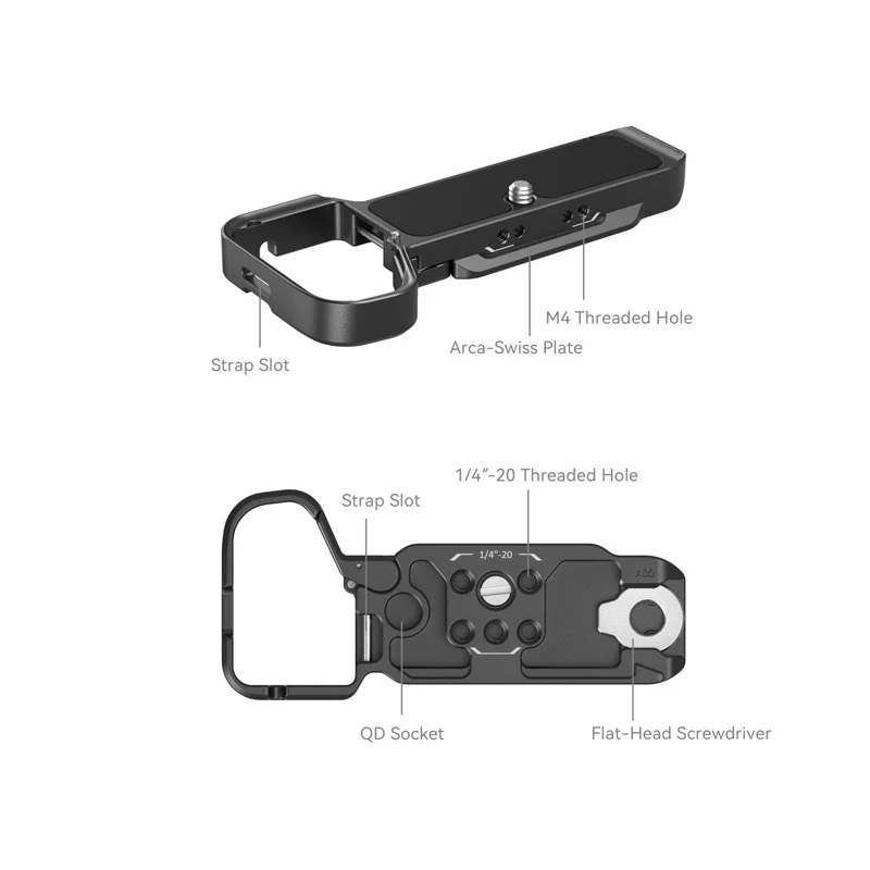 SmallRig 4438 Plaque de Montage Inférieure pour Sony Alpha 7C II / 7CR