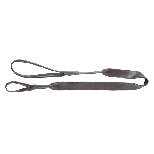 Gewehrriemen aus kräftigem Leder, Gewehrrie.m.Schlaufen