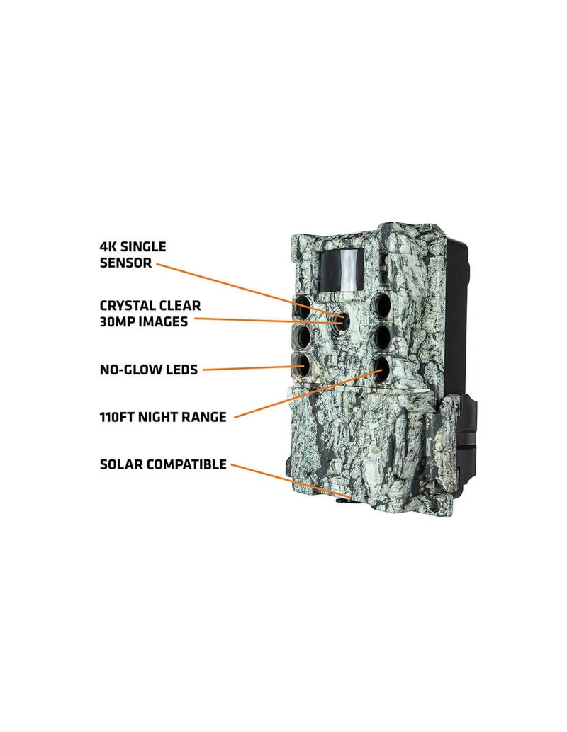 Cámara BUSHNELL Core S-4K No-Glow Treebark Camo (multilenguaje)
