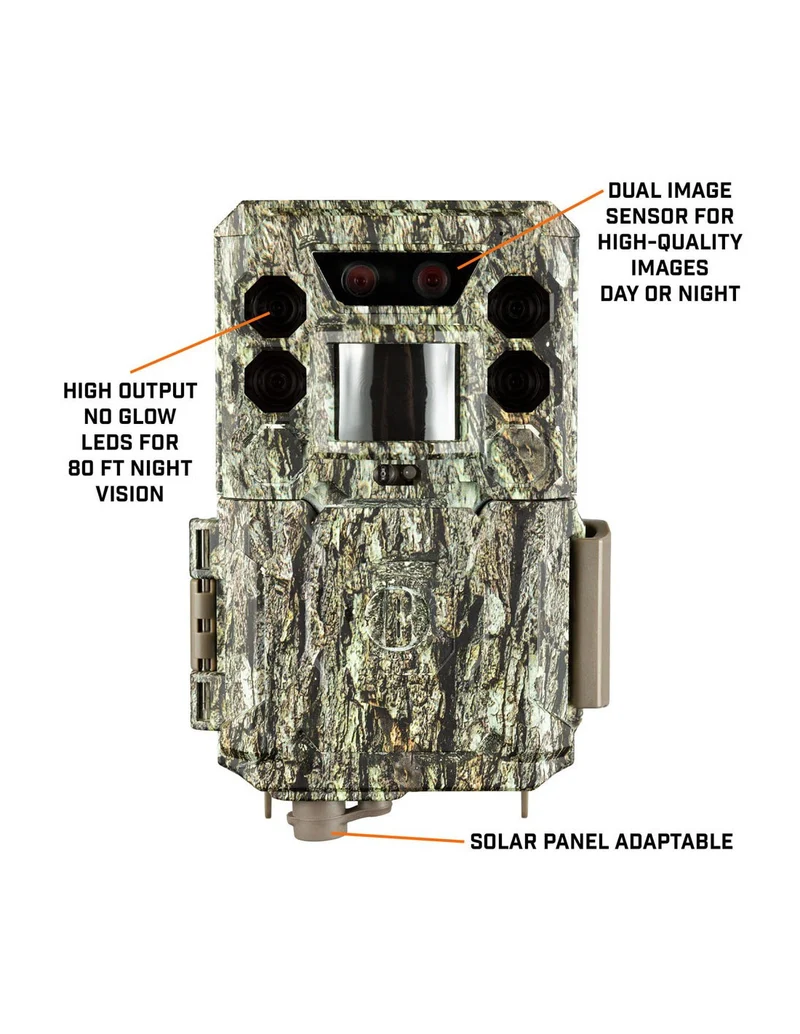 Cámara BUSHNELL Core DS 30MP No-Glow Treebark Camo (multilenguaje)
