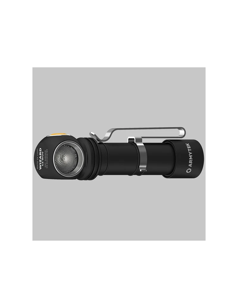 Linterna led ARMYTEK Wizard C2 WUV - luz blanca y ultravioleta