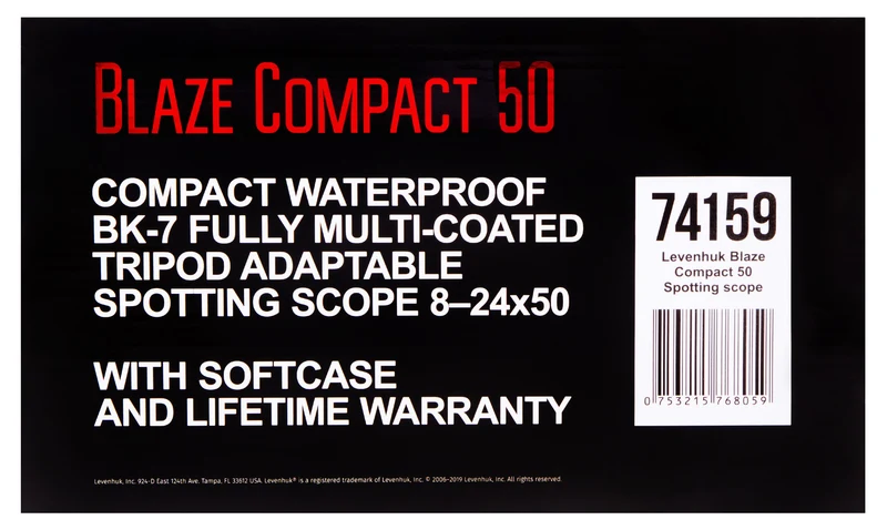 Catalejo Levenhuk Blaze Compact 50