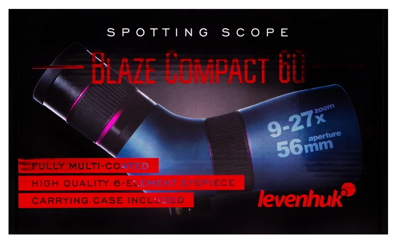 Catalejo Levenhuk Blaze Compact 60