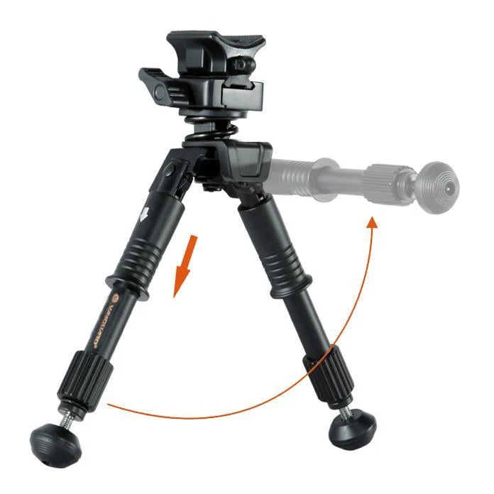 Vanguard Equalizer 1QS - Bípode con adaptador picatinny