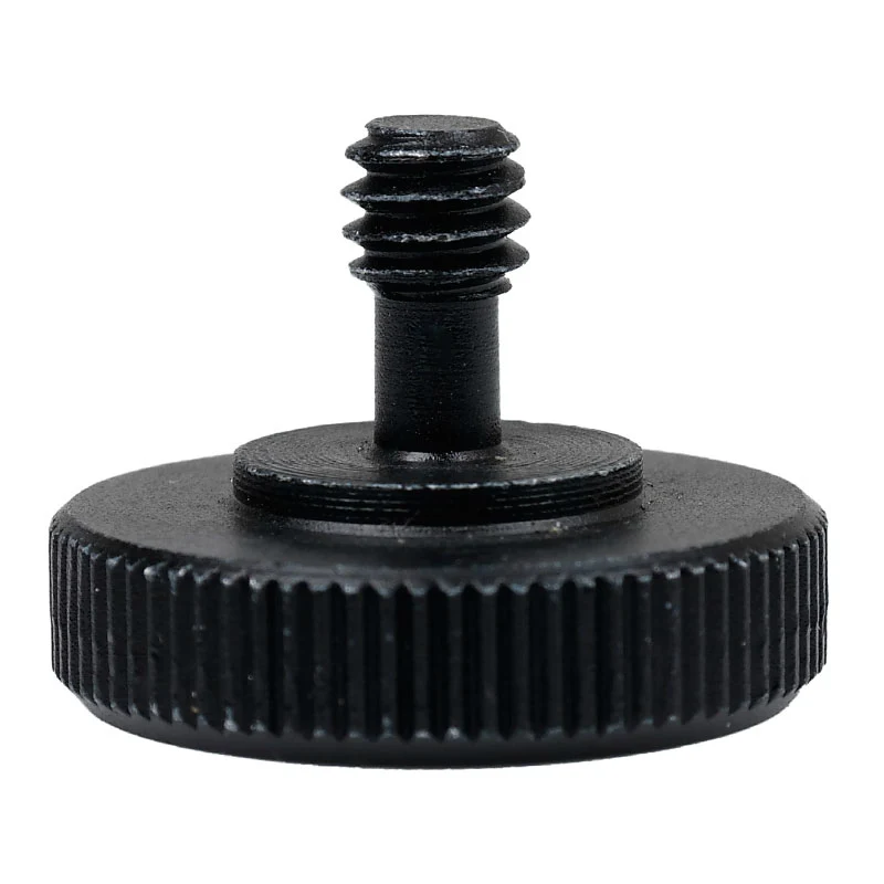 Caruba Vis adaptateur 1/4"M - 1/4"F avec poignée en métal - noir