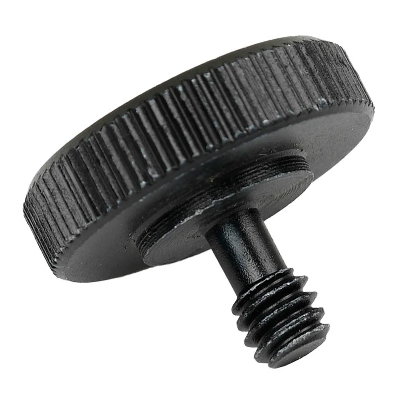 Caruba Vis adaptateur 1/4"M - 1/4"F avec poignée en métal - noir