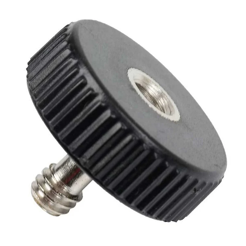 Caruba Adaptateur vis 1/4"M - 1/4"F avec poignée plastique - court