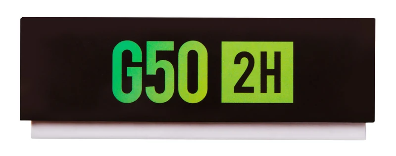 Portaobjetos vacíos de dos cavidades Levenhuk G50 2H, 50 unidades