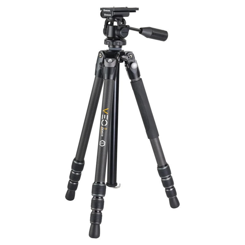 Vanguard Veo 3 264CO - Trípode de carbono, rótula de observación
