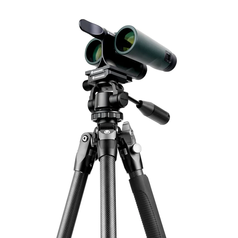Vanguard Veo 3 264CO - Trípode de carbono, rótula de observación