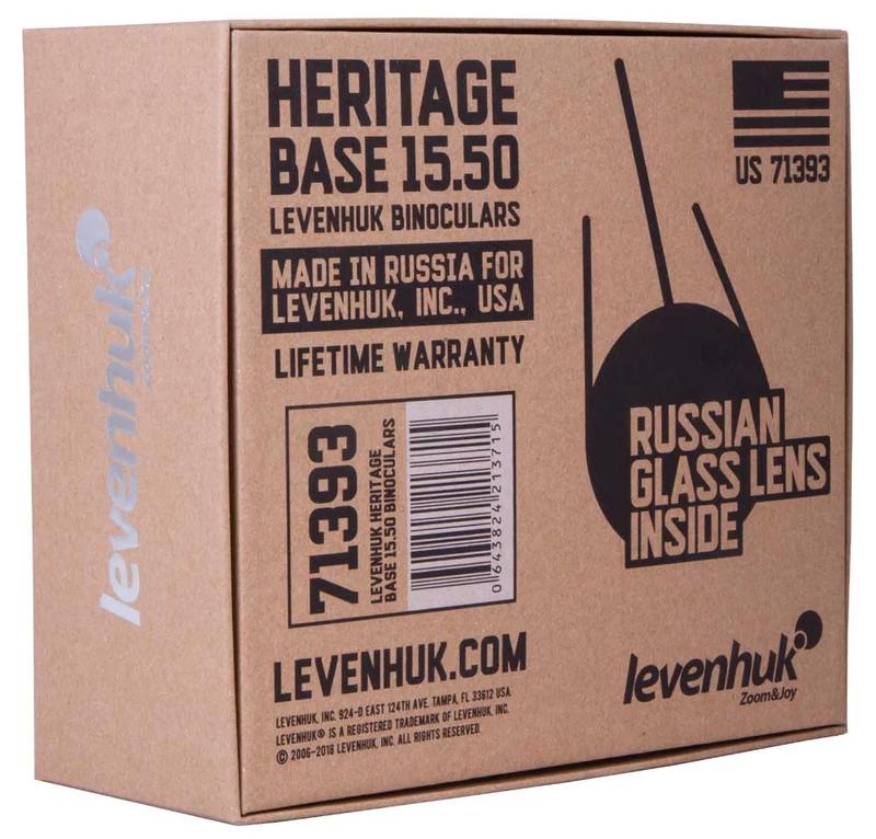 Prismáticos Levenhuk Heritage BASE 15x50