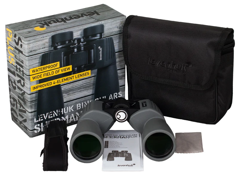 Prismáticos Levenhuk Sherman PLUS 12x50
