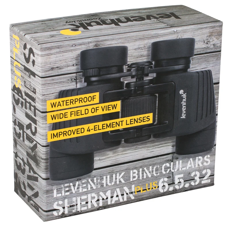Prismáticos Levenhuk Sherman PLUS 6,5x32