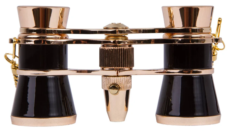 Prismáticos para ópera Levenhuk Broadway 325F (con luz LED y cadena) Negro