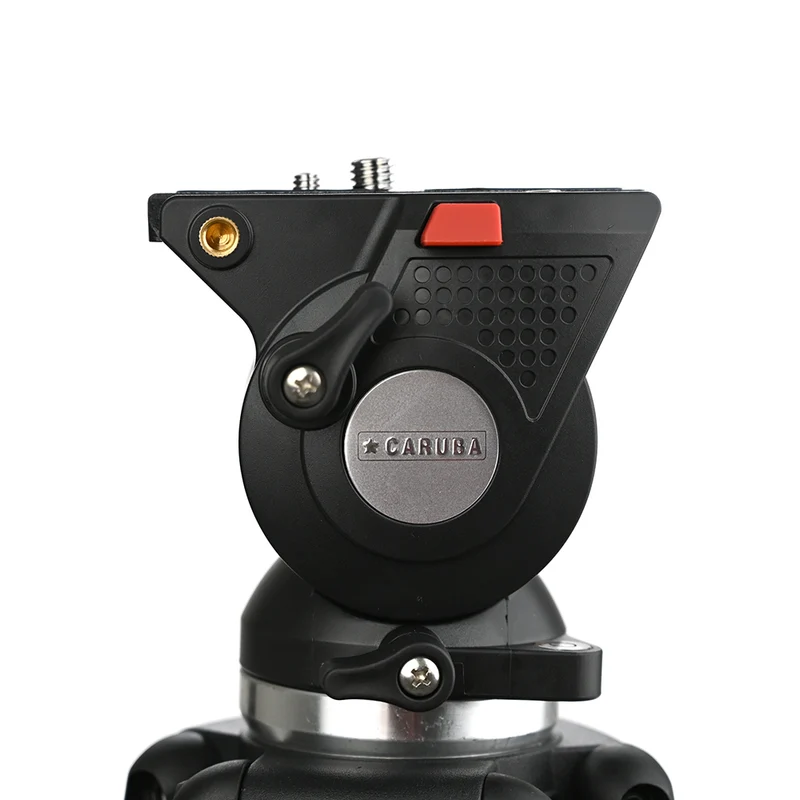 Caruba Videostar 177 Pro Trépied Vidéo + Tête à amortissement liquide