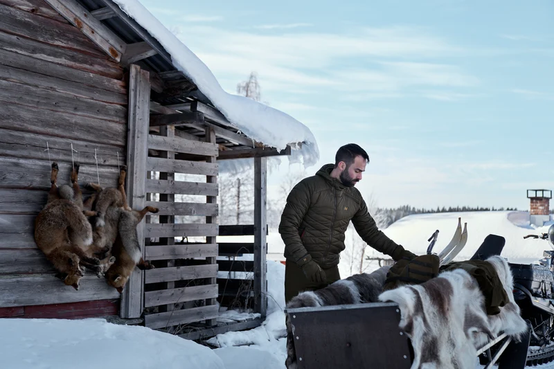 Härkila Logmar Insulated Packable Hooded Jacke