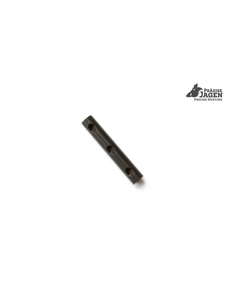 Präzise Jagen Alubolzen mit Gewinde für Klemmhülsen von 30 - 38 mm Durchmesser