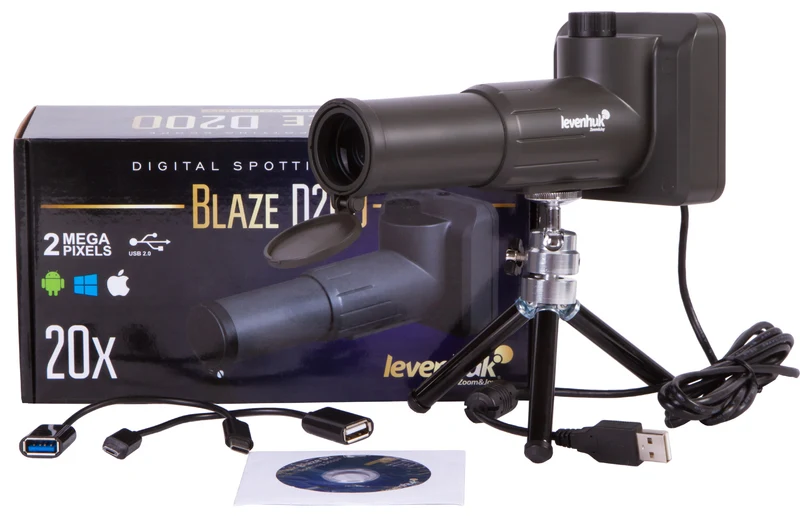 Catalejo digital Levenhuk Blaze D200