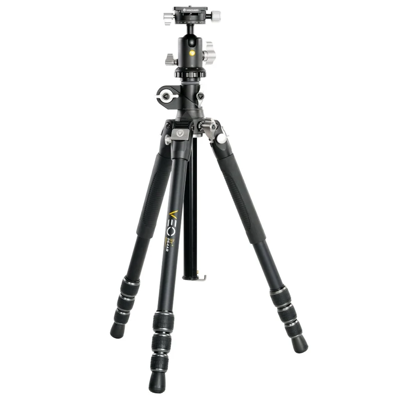 Vanguard Veo 3T+ 264AB - Trípode de aluminio, rótula de bola de doble eje