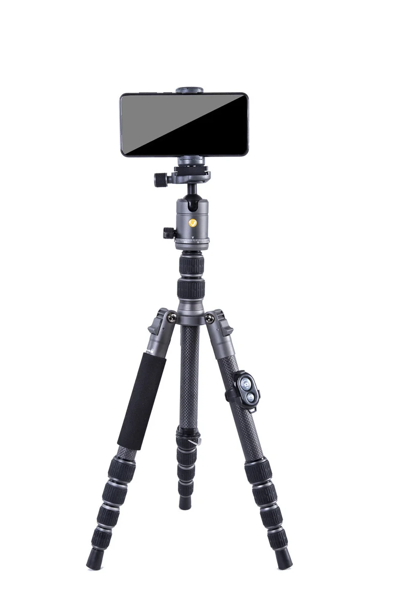 Vanguard Veo 3GO 235CB - Trípode de viaje de carbono, rótula de bola