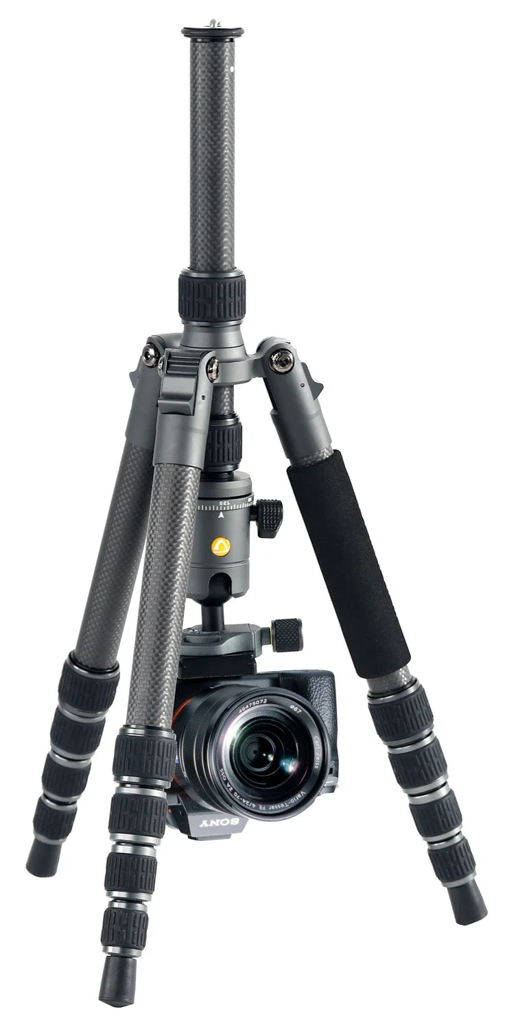 Vanguard Veo 3GO 235CB - Trípode de viaje de carbono, rótula de bola