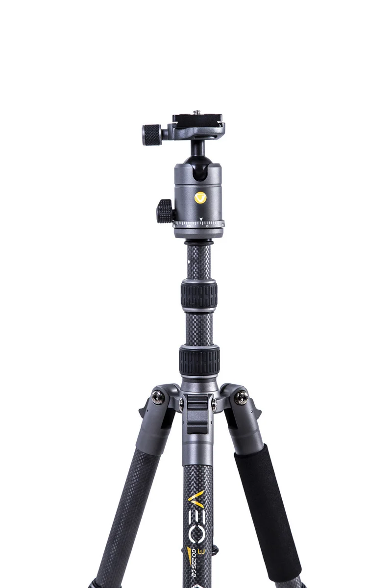Vanguard Veo 3GO 235CB - Trípode de viaje de carbono, rótula de bola